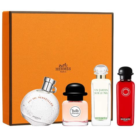 hermes ladies perfume sample|hermes aftershave gift set.